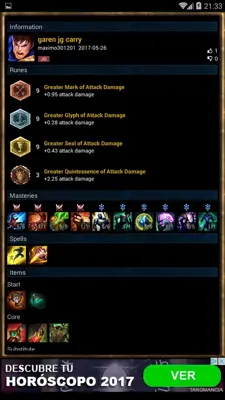 League Builder android App screenshot 3